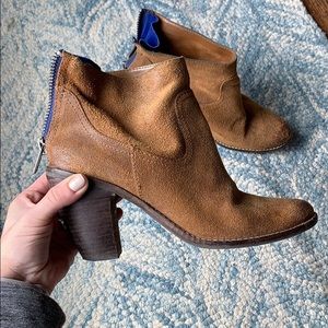 Dolce vita suede booties